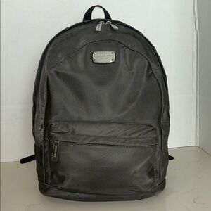 Michael Kors Sable large backpack gray/black nylon